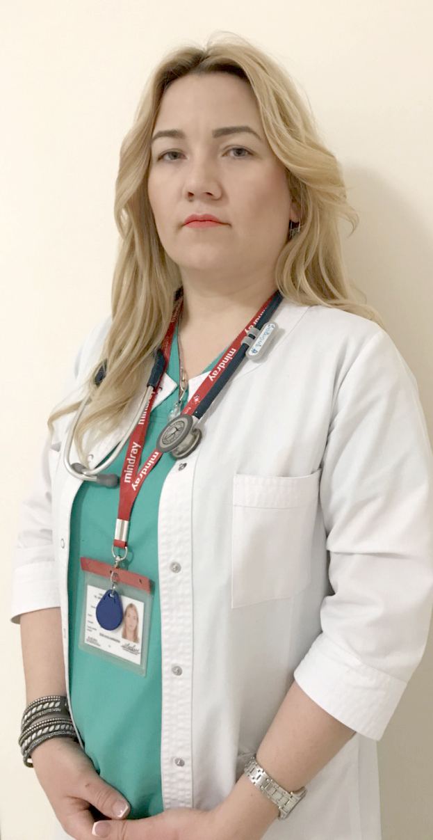 Dna Alina Sologub, Medic anesteziolog-reanimatolog